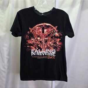 Falling In Reverse Popular Monster Ronnie Radke Tour Tee Size Small